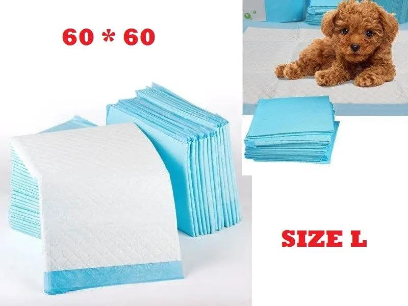 CLEARANCE Puppy Training Pads Dog/Pet Training Pad Size L - (60X60CM , 40pcs) by dealonline.co.nz