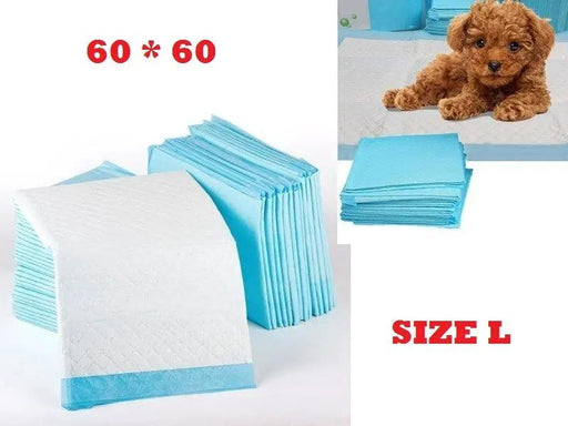 CLEARANCE Puppy Training Pads Dog/Pet Training Pad Size L - (60X60CM , 40pcs) by dealonline.co.nz