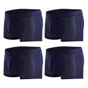 Men's Modal Boxer Shorts — Breathable Mesh Mid-Waist Underwear | Single & 4-Pack by Mead's Supply & Equipment Outfitters limited
