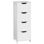 Bathroom Floor Cabinet Wooden Side Storage Organizer by Yaheetech