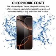 techplus iPhone 14 Pro Max Tempered Glass Screen Protector 9H HD Clear 2 5D Rounded Edge iPhone 14 Pro Max Tempered Glass Screen Protector 9H