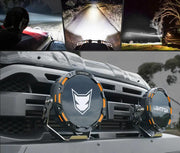 Lightfox 9inch LED Driving Light 1 Lux @ 2,226m IP68 15,046 Lumen by Kiwi Offroad