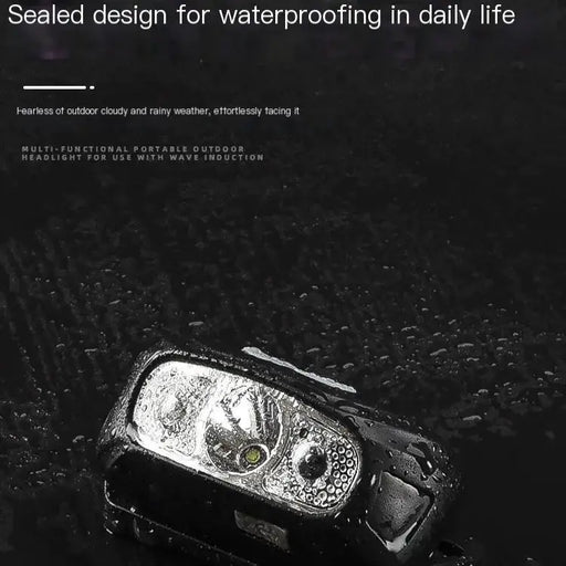 Rechargeable LED Headlamp with Motion Sensor - Hands-Free Outdoor Lighting by Mead's Supply & Equipment Outfitters limited
