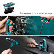Habicare 9 Piece T-Handle Torx Wrench Set T10–T50 Two-Tip Star Wrenches 9 Piece T-Handle Torx Wrench Set T10–T50 Two-Tip Star Wrenches