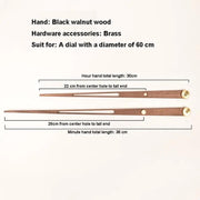 Accessories for Clock Moulds - Quartz DIY Clock Mechanism - Super Long by Resin Art NZ