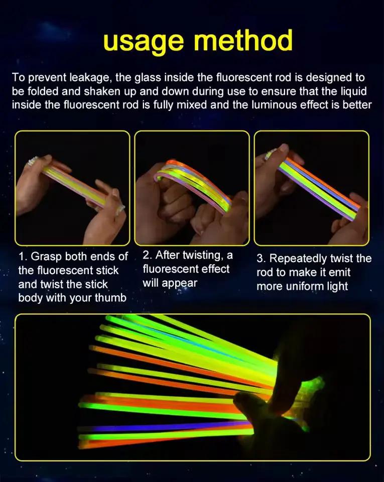 Glow Sticks (Pack of 100) by 9eight5