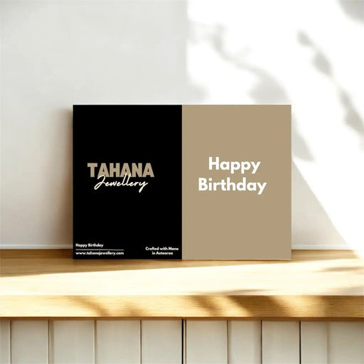 Tahana Jewellery Happy Birthday Card Happy Birthday Card