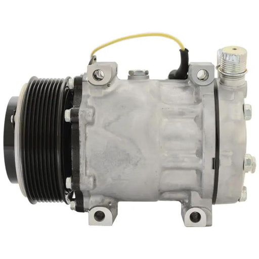 New Compressor fit SANDEN SD7H15 24V 8PV 126MM DM STO JDA HEAD IVECO TRUCK by JBH AUTO PARTS