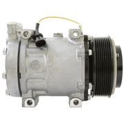 New Compressor fit SANDEN SD7H15 24V 8PV 126MM DM STO JDA HEAD IVECO TRUCK by JBH AUTO PARTS