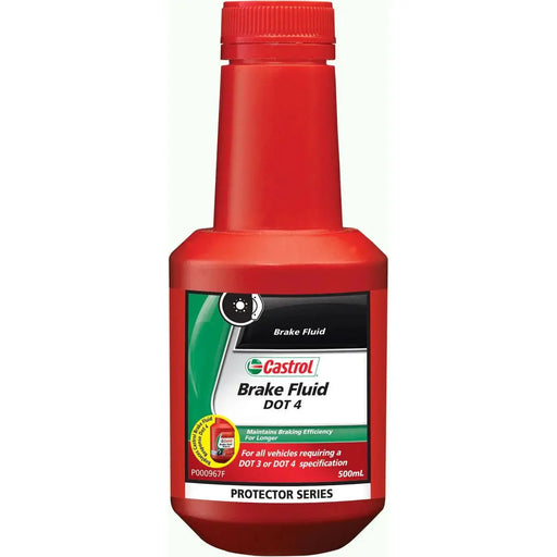 Castrol DOT 4 Brake Fluid 500ml by Motor Morgue