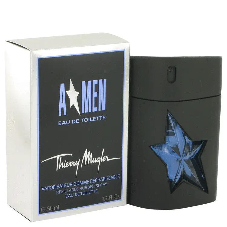 Brands HD Eau De Toilette Spray Refillable (Rubber Flask) Angel Eau De Toilette Spray Refillable (Rubber Flask) by Thierry Mugler 50 ml Angel Eau De Toilette Spray Refillable (Rubber Flask) by Thierry Mugler 50 ml