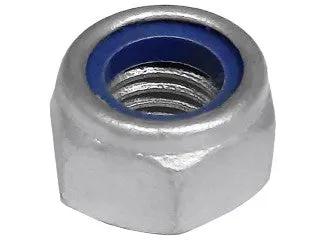 Nylock Nut. M12 - DIN 985 - Galvanised by Trojan