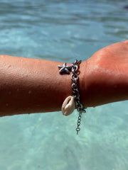 Moana Toiora Silver Bracelet by Tahana Jewellery