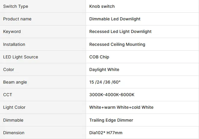 13W 1150 lumens ,Tri-Color Dimmable LED Downlight, Dia 102mm by salelink.co.nz