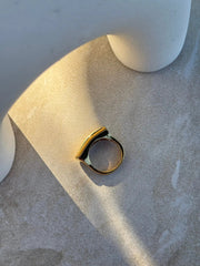 Toki Koura Gold Ring by Tahana Jewellery