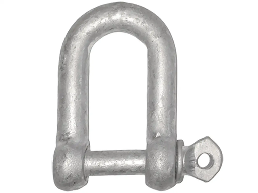 D-Shackle - Galvanised - 10mm - 40mm x 19mm