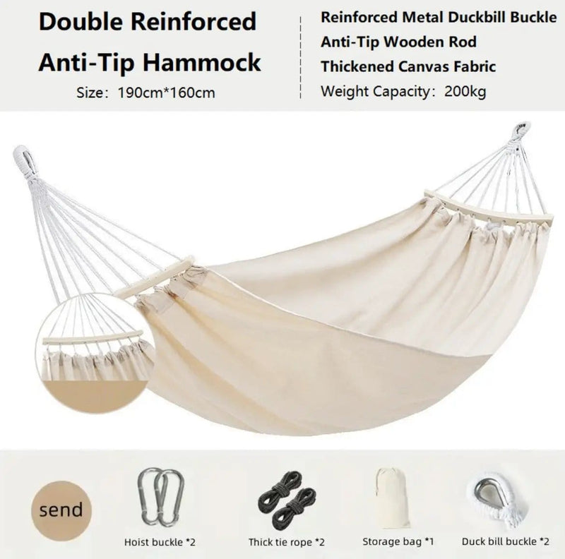 Double Reinforced Anti-Tip Hammock THTF00114