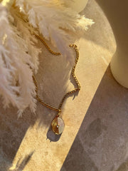 Pāua Whetū Gold Necklace by Tahana Jewellery