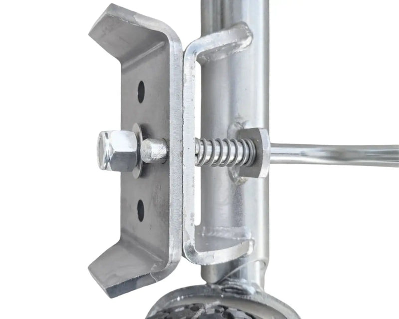 Trojan Jockey Wheel Jockey Wheel 400kg - 190x75 Alloy Wheel - Weld-on 8mm Plate Jockey Wheel 400kg - 190x75 Alloy Wheel - Weld-on 8mm Plate