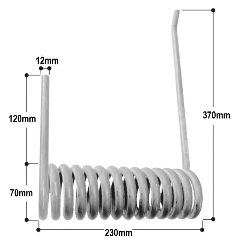 TAIL DOOR TORSION SPRING RIGHT HAND