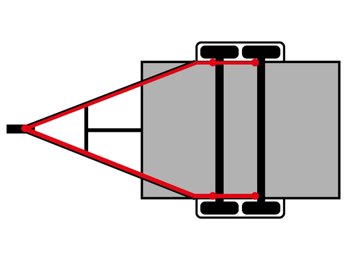 S/S Teflon Hose Kit - Banjo to Banjo - 2x1.5m & 2x6m by Trojan