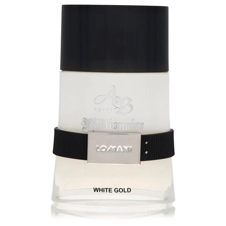 Ab Spirit Millionaire White Gold Eau De Parfum Spray (Unboxed) by Lomani 100 ml by Brands HD