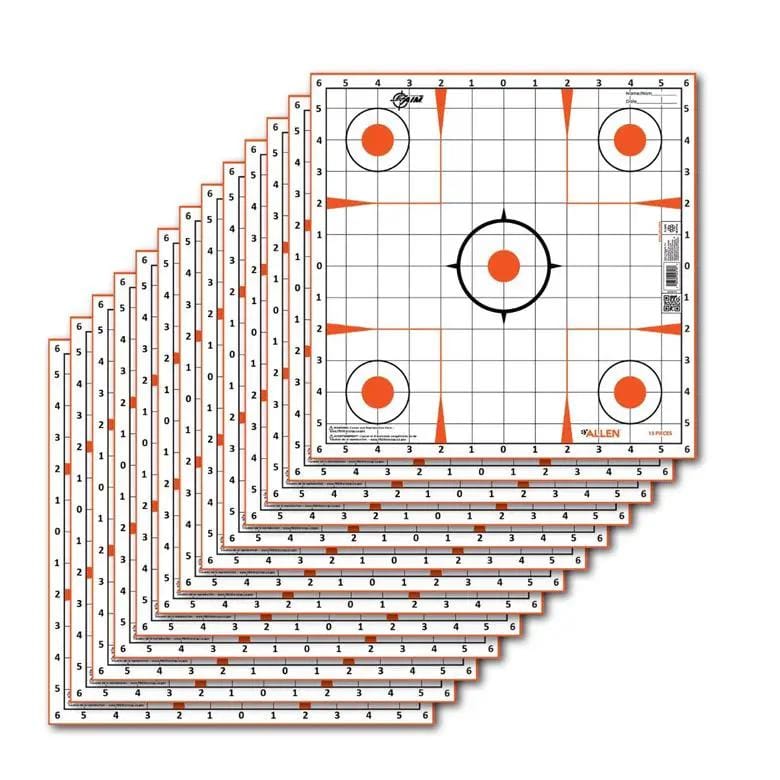 Kilwell Allen EZ Aim Targets Adhesive Target 12"x12" Allen EZ Aim Targets Adhesive Target 12"x12"