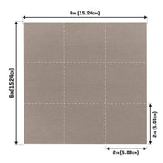 Allen EZ Aim 2" x 2" Thermal Paste-On Targets 9pk – view 1