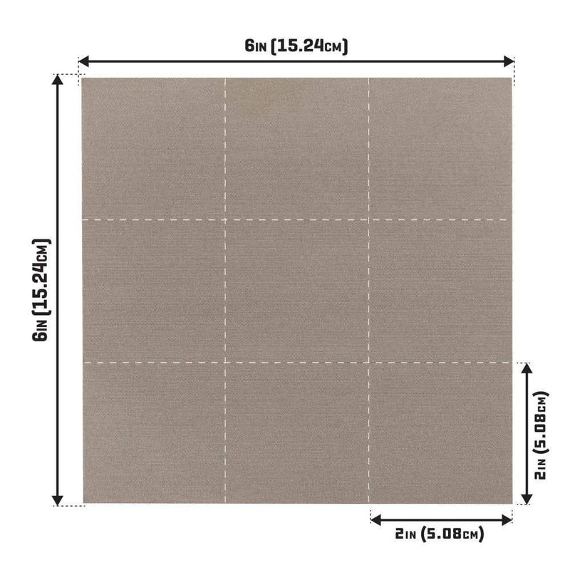 Allen EZ Aim 2" x 2" Thermal Paste-On Targets 9pk – view 1