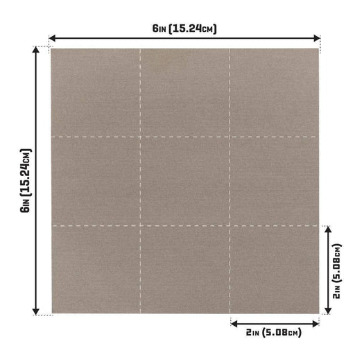 Allen EZ Aim 2" x 2" Thermal Paste-On Targets 9pk – view 1