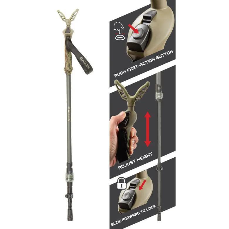 Kilwell Allen Shooting Stick - Axial Ez-Stick Monopod 61" Allen Shooting Stick - Axial Ez-Stick Monopod 61"