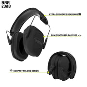 Kilwell Allen Ultrx Shield Passive Muff, Midnight Gray Allen Ultrx Shield Passive Muff, Midnight Gray