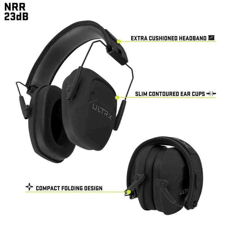 Kilwell Allen Ultrx Shield Passive Muff, Midnight Gray Allen Ultrx Shield Passive Muff, Midnight Gray