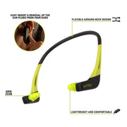 Kilwell Allen Ultrx Wave Banded Ear Plugs, Gray and Yellow Allen Ultrx Wave Banded Ear Plugs, Gray and Yellow