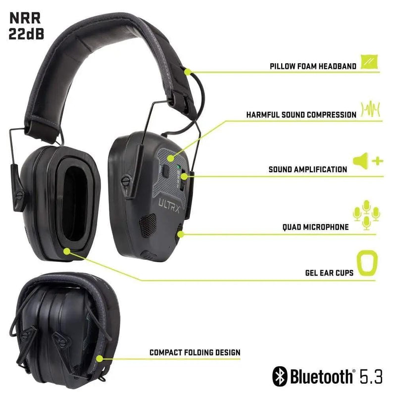 Kilwell Allen Ultrx Bionic Fuse Bluetooth Emuff, Gray Allen Ultrx Bionic Fuse Bluetooth Emuff, Gray