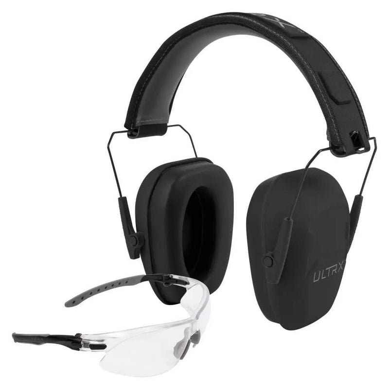 Kilwell Allen Ultrx Shield Ear/ Eye Protection Combo, Gray Allen Ultrx Shield Ear/ Eye Protection Combo, Gray