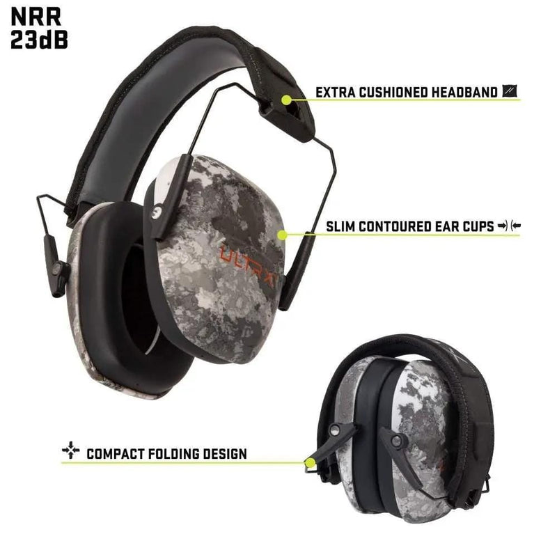 Kilwell Allen Ultrx Shield Passive Muff Veil Tac Gray Camo Allen Ultrx Shield Passive Muff Veil Tac Gray Camo