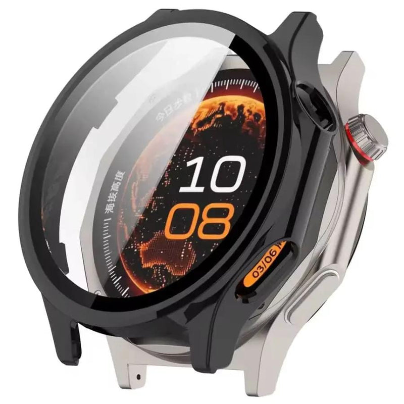That Watch Shop Watch case Protective Case for Oppo Watch X3 (Black) Oppo Watch X3 Protective Case Black TPU Shield