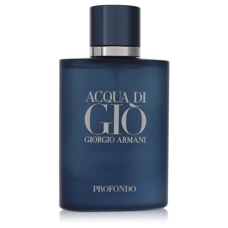 Acqua Di Gio Profondo Eau De Parfum Spray (unboxed) by Giorgio Armani 75 ml by Brands HD