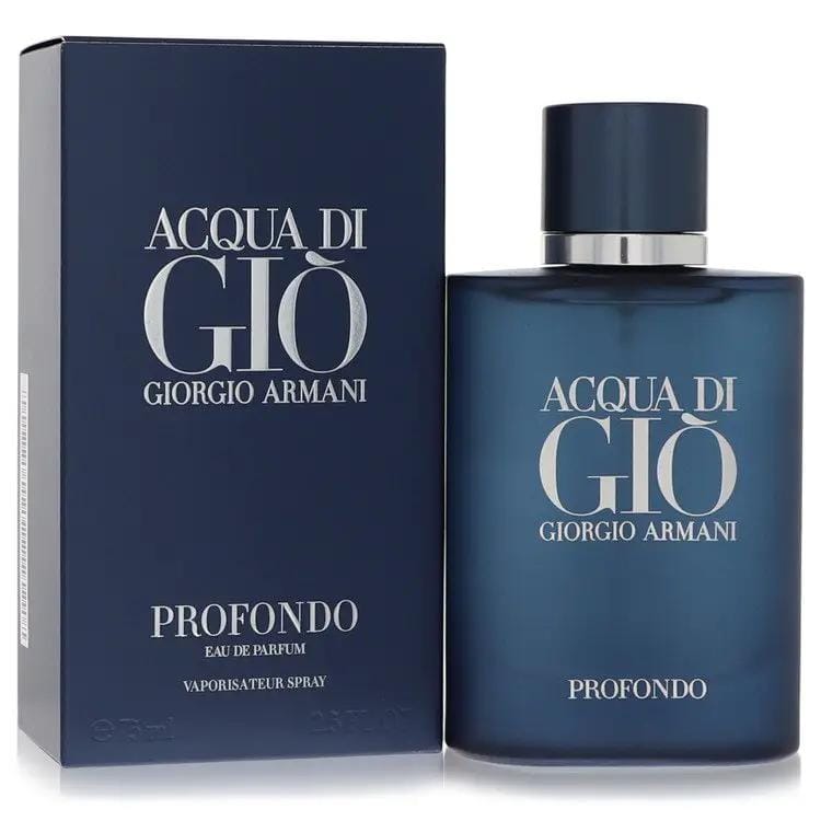 Acqua Di Gio Profondo Eau De Parfum Spray by Giorgio Armani 75 ml by Brands HD
