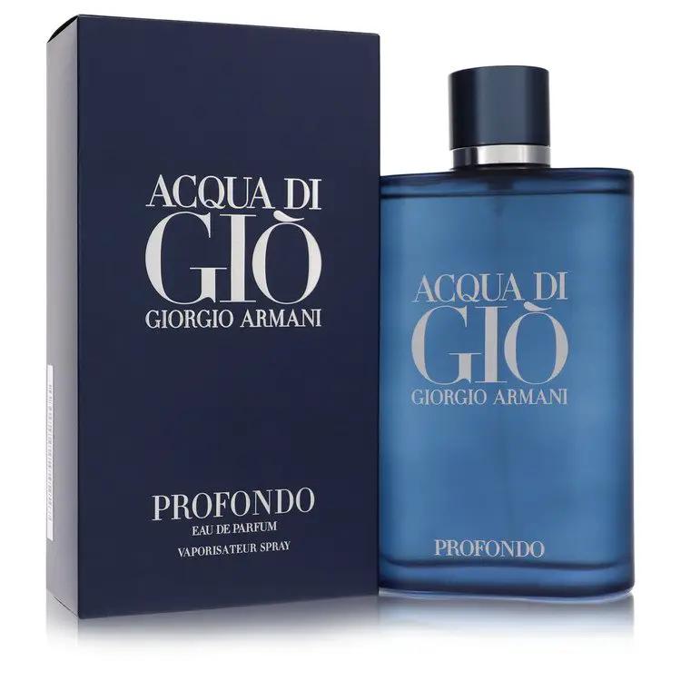 Acqua Di Gio Profondo Eau De Parfum Spray by Giorgio Armani 200 ml by Brands HD
