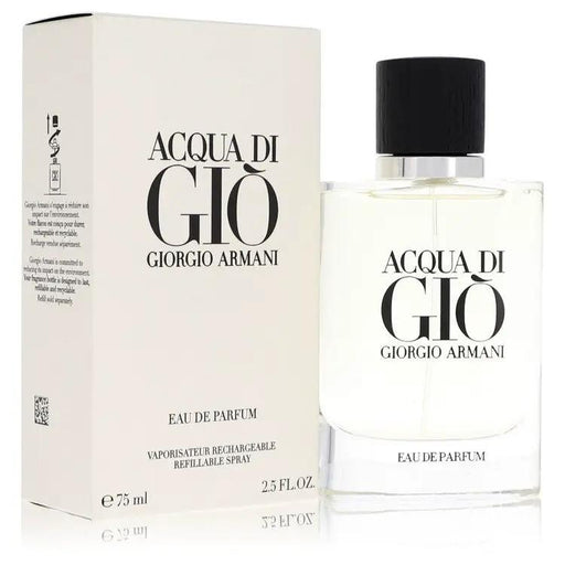 Acqua Di Gio Eau De Parfum Refillable Spray by Giorgio Armani 75 ml by Brands HD