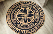 PELE PELE playmat Bassy Tapa Brown Playmat 130cm Diameter for Babies by PELE Bassy Tapa Brown PELE Playmat 130cm For Babies