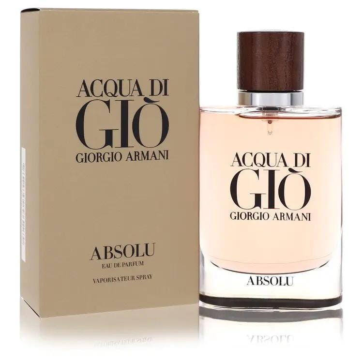 Acqua Di Gio Absolu Eau De Parfum Spray by Giorgio Armani 75 ml by Brands HD