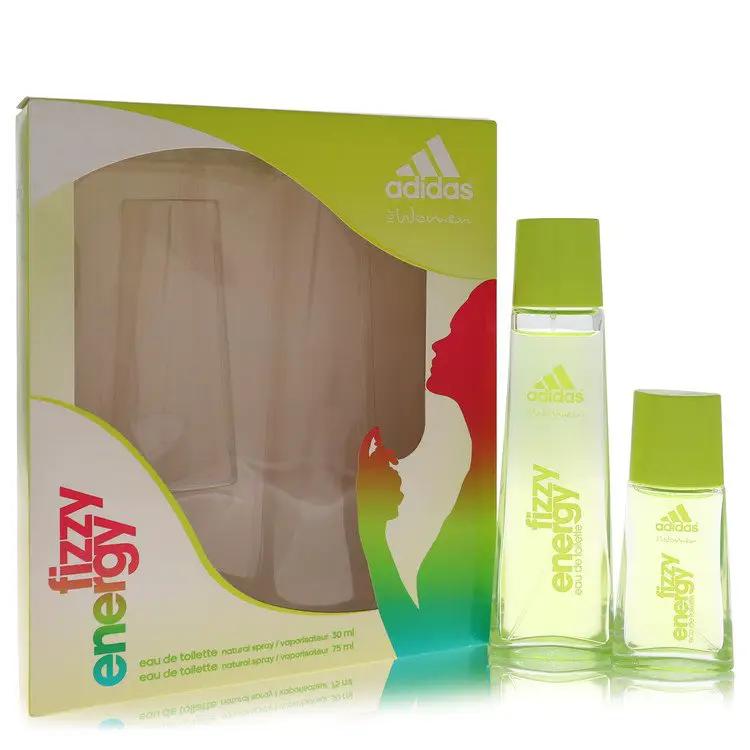 Brands HD Gift Set - 2.5 oz Eau De Toilette Spray + 1 oz Eau De Toilette Spray Adidas Fizzy Energy Gift Set - 2.5 oz Eau De Toilette Spray + 1 oz Eau De Toilette Spray by Adidas -- Adidas Fizzy Energy Gift Set - 2.5 oz Eau De Toilette Spray + 1 oz Eau De Toilette Spray by Adidas --