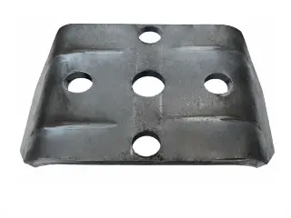 Weld-on Swivel Plate - 6mm Thick - 115.5x100mm by Trojan