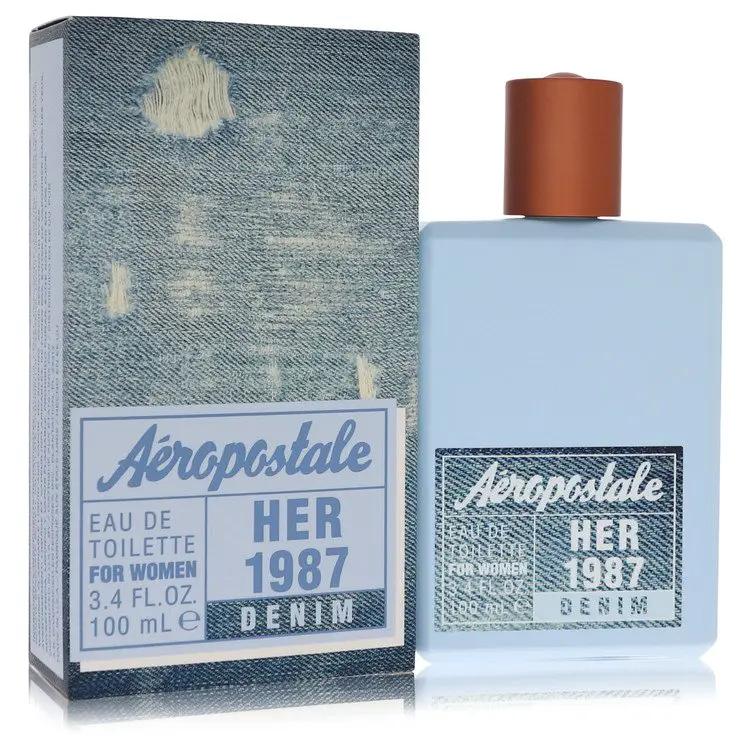 Aeropostale Her 1987 Denim Eau De Toilette Spray by Aeropostale 100 ml by Brands HD