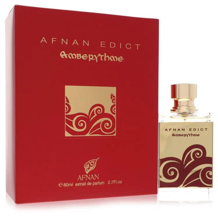 Afnan Edict Amberythme Extrait De Parfum Spray (Unisex) by Afnan 80 ml by Brands HD