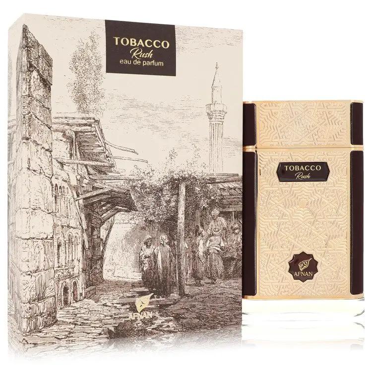 Afnan Tobacco Rush Eau De Parfum Spray (Unisex) by Afnan 80 ml by Brands HD