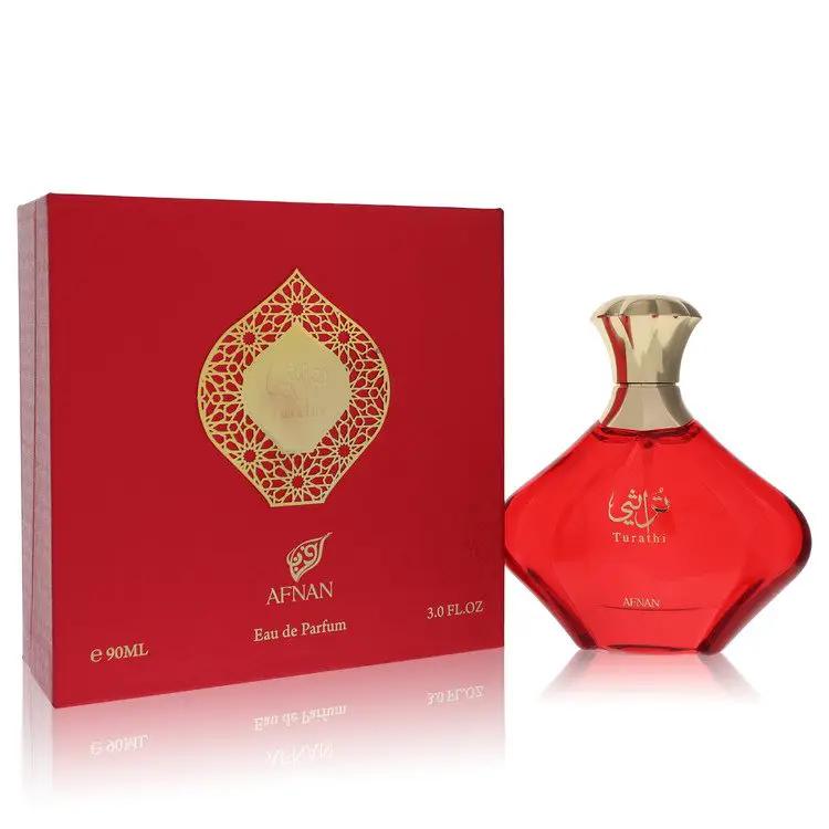 Afnan Turathi Red Eau De Parfum Spray by Afnan 90 ml by Brands HD